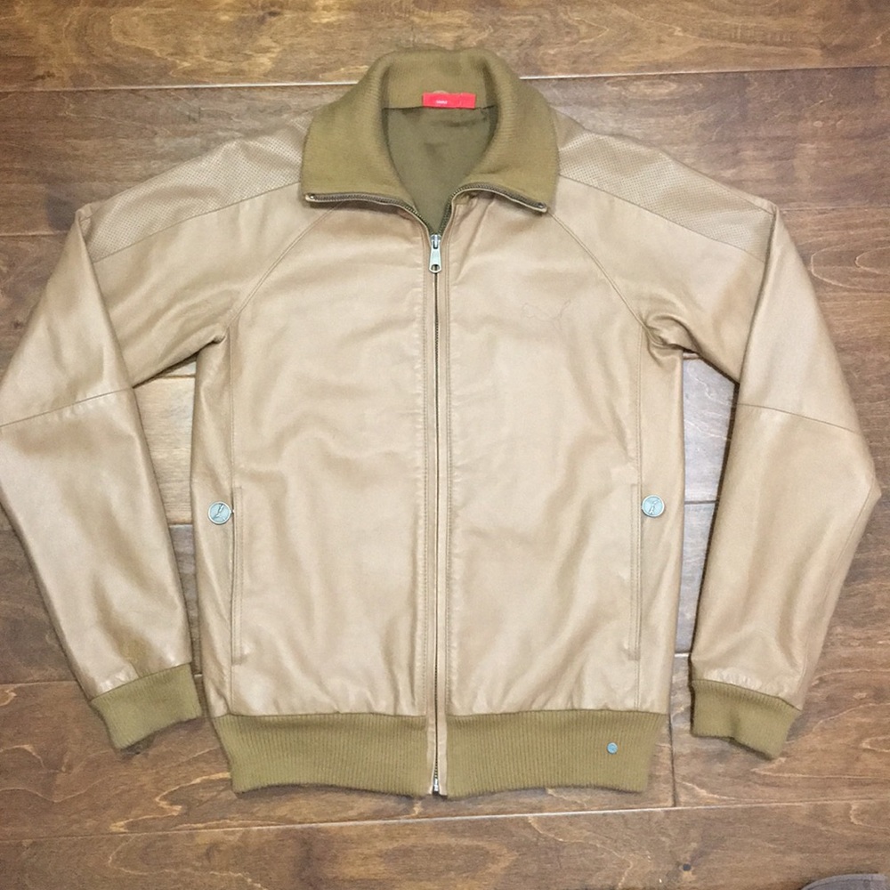 Real Leather Sample Puma Jacket
